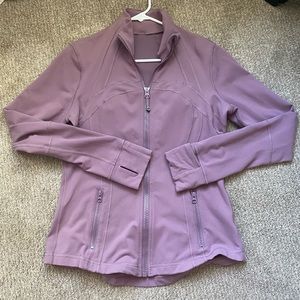 Lululemon Define women’s jacket, size 10 Vintage Plum.   Like new condition!